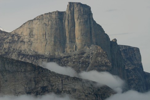 Tower of Arctic granite.