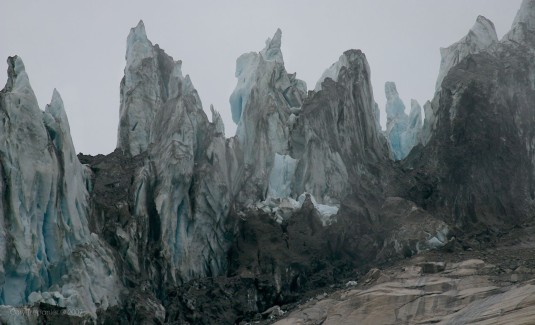 Unreal looking glacial peaks.